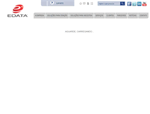Tablet Screenshot of edata.com.br