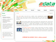 Tablet Screenshot of edata.net.pl